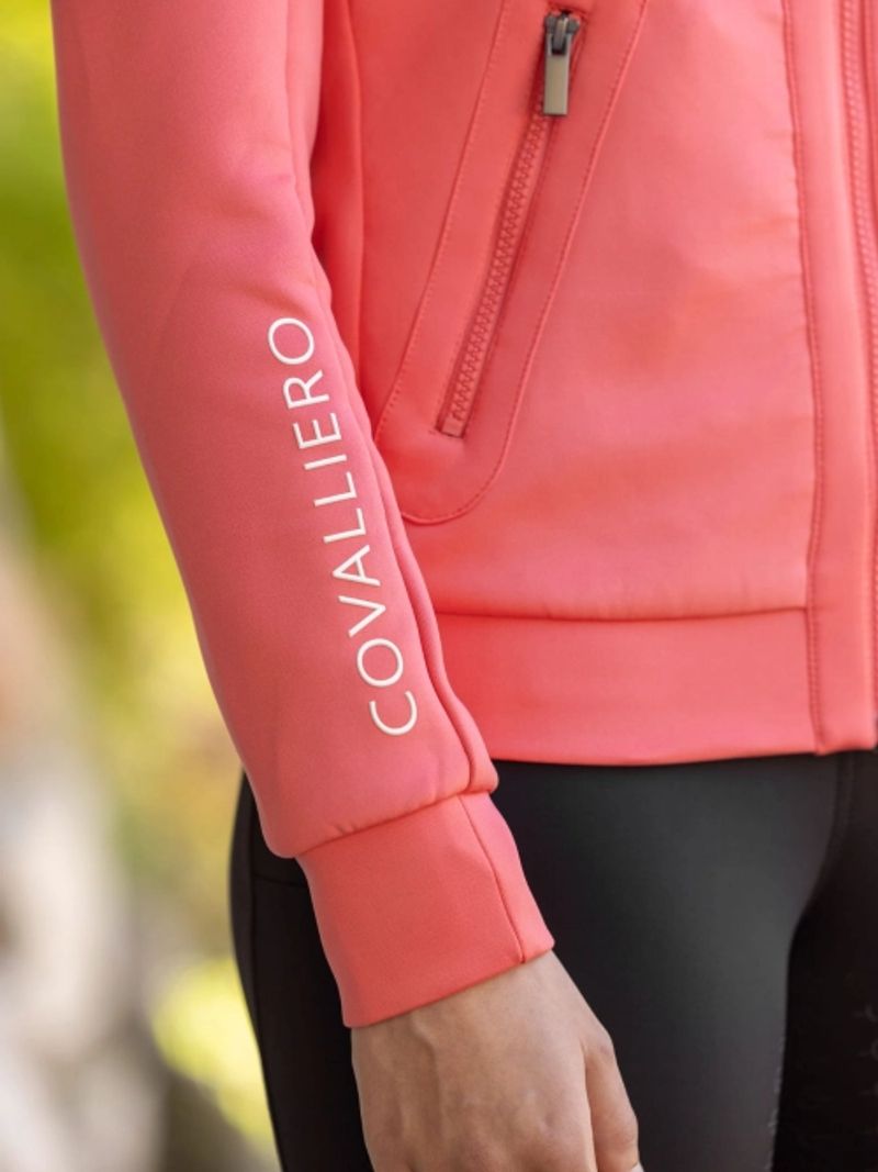 Bluza jezdziecka z zapinanymi kieszeniami dla dziewczynki Covalliero