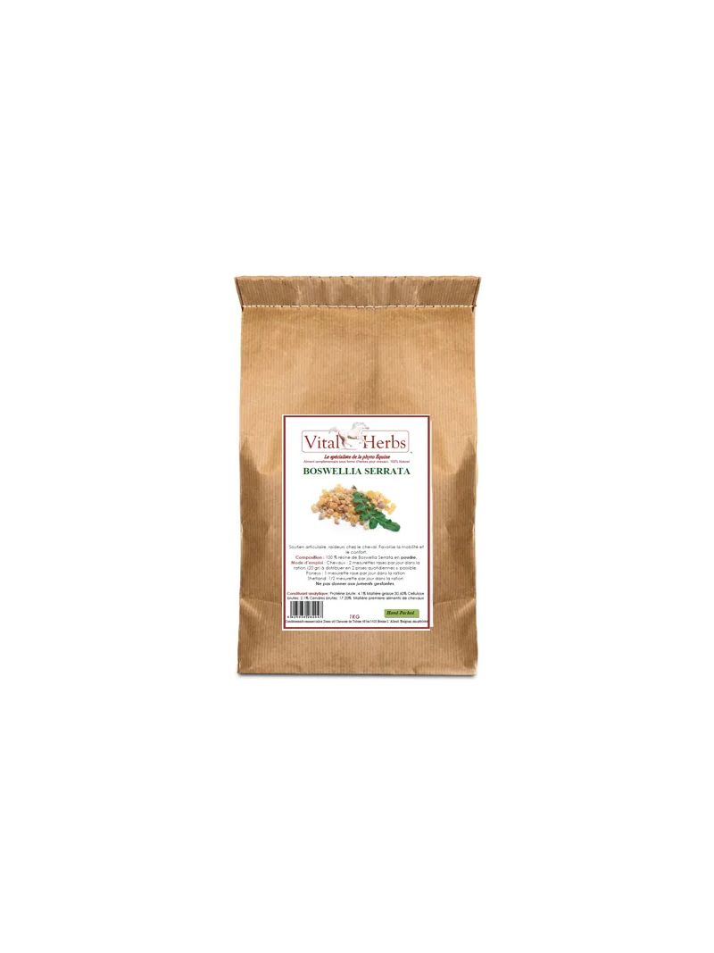 Boswellia Serrata Vital Herbs 1kg - Wsparcie stawów, sztywność u koni. Wspomaga mobilność i komfort ruchu.