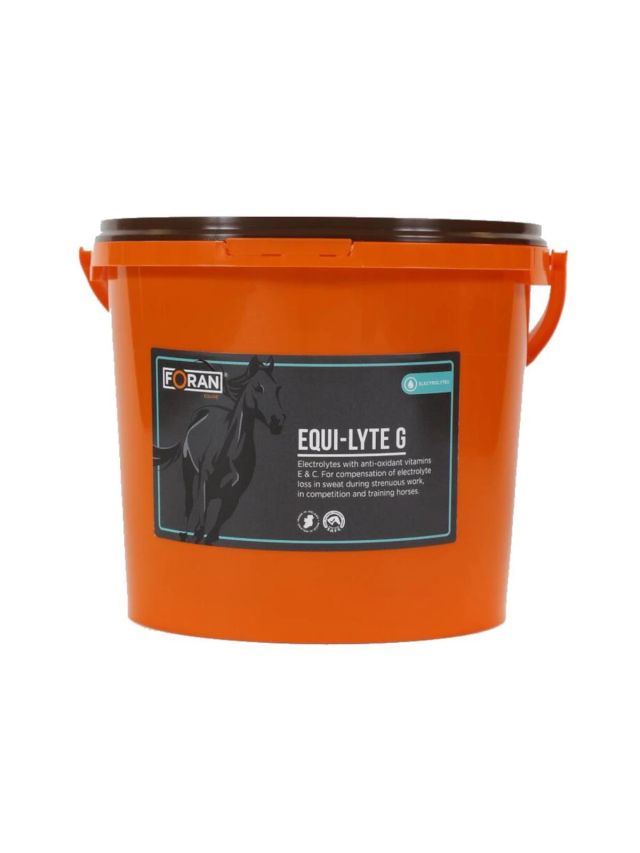 Foran Equi-Lyte G - elektrolity w proszku dla koni | Obiegły Equestrian