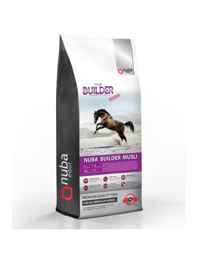 Nuba Builder Musli Balancer 2G 20kg Pasza dla koni na rozbudowę masy mięśniowej