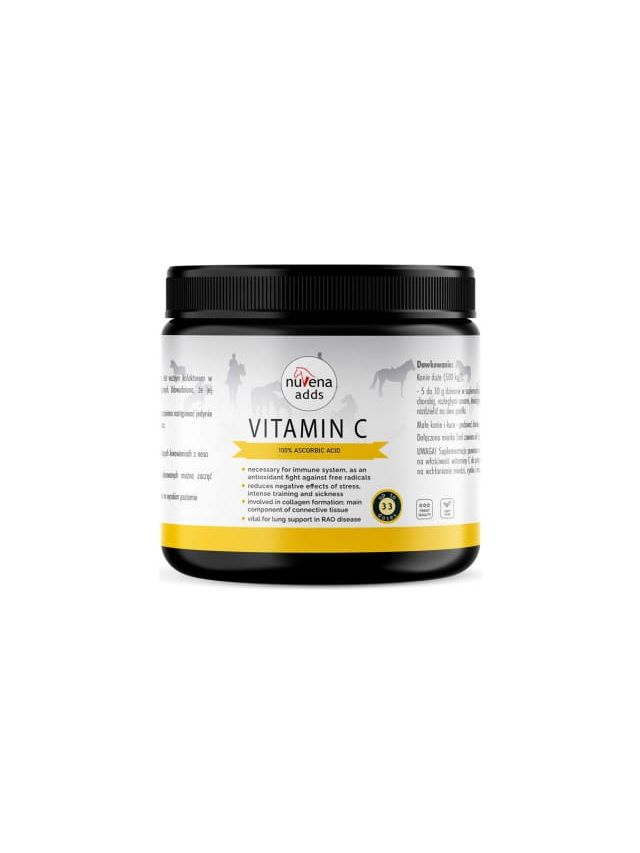 NuVena - Vitamin C 330g - kwas askorbinowy dla koni