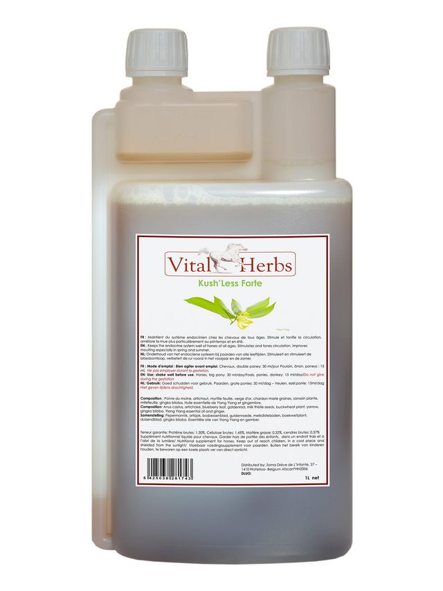 Kush'Less 1L - wspomaganie koni z syndromem Cushinga