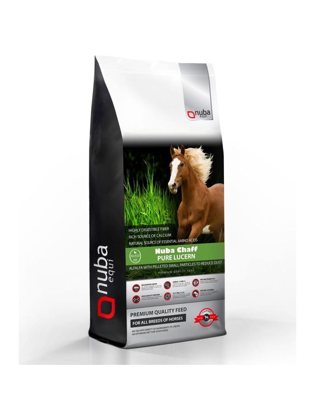 Nuba Pure Lucern Chaff 15 kg - lucerna