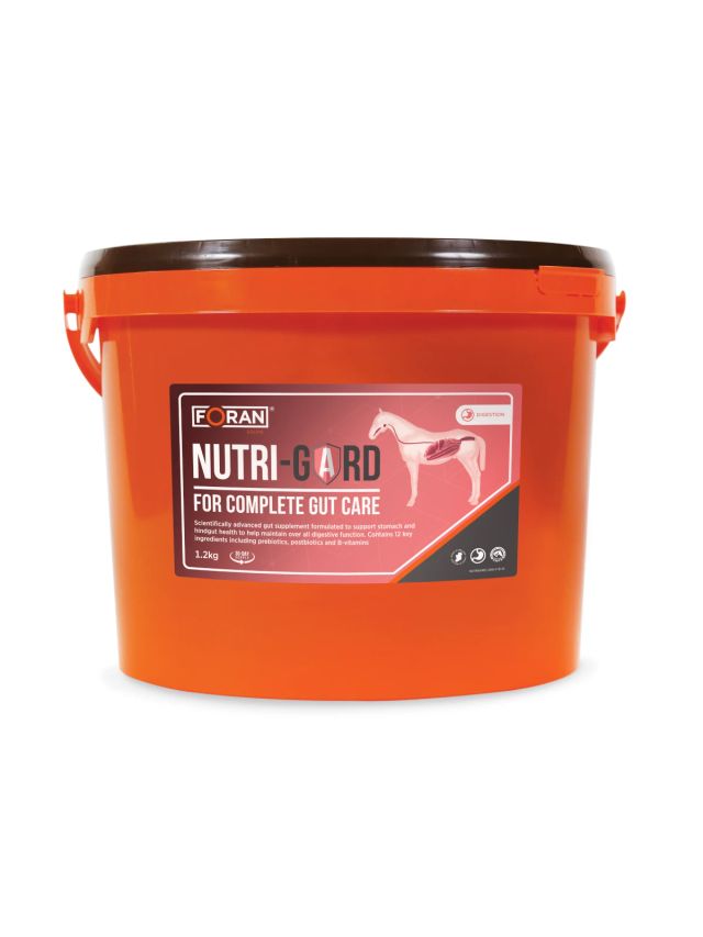 Foran Nutri Gard Extra 1,2 kg - suplement na wrzody i trawienie koni | Obiegły Equestrian