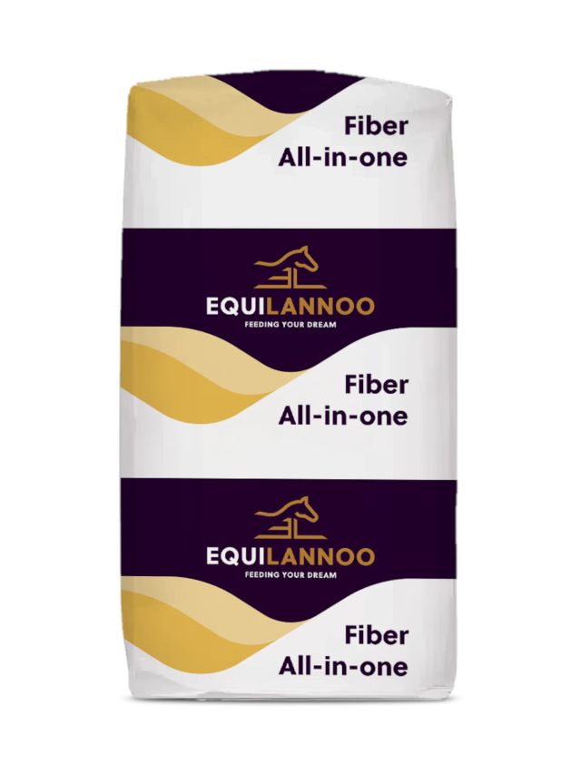Equilannoo Fiber All-In-One 20kg, sieczka z traw i lucerny z olejem, witaminami i minerałami