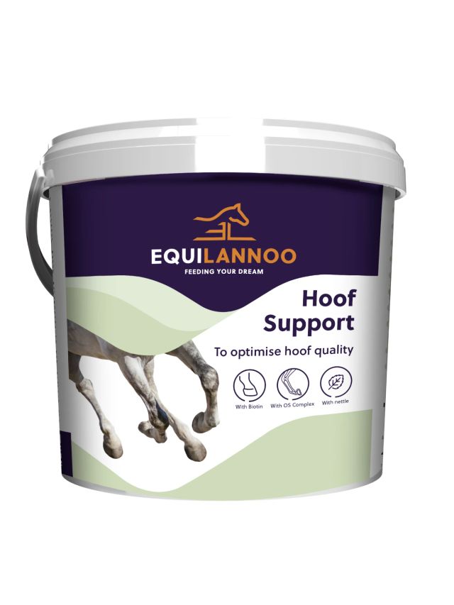 Equilannoo Hoof Support 4kg, dodatek paszowy z biotyną, cynkiem i miedzią na mocne kopyta konia