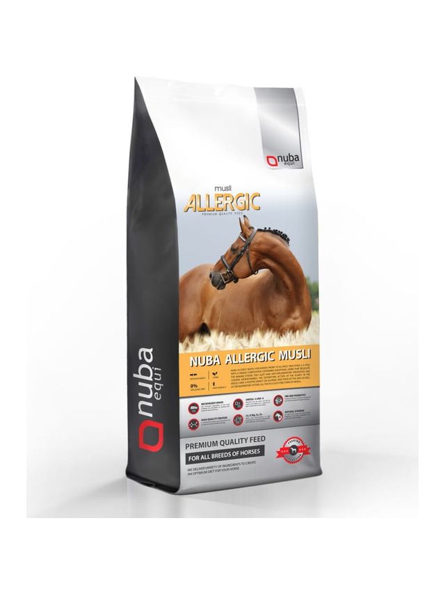 Nuba Allergic Musli 2G 20kg pasza dla koni z alergiami