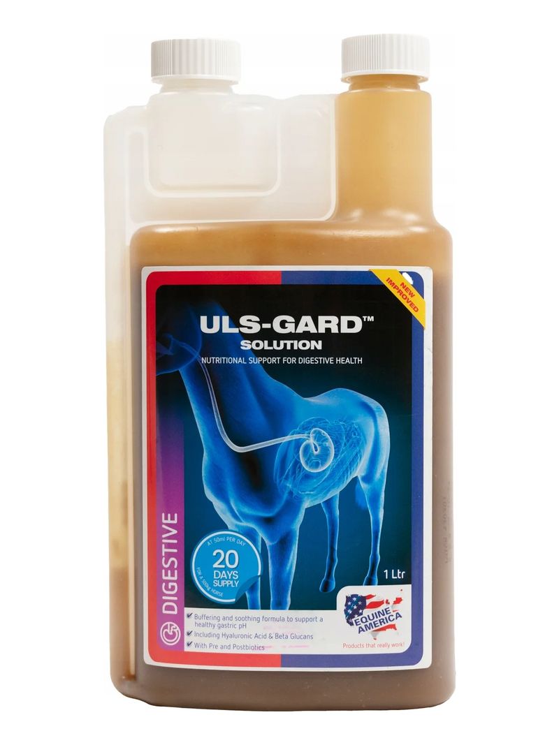 EQUINE AMERICA ULS GARD SOLUTION zoladek wrzody plyn dla koni horse 1 L