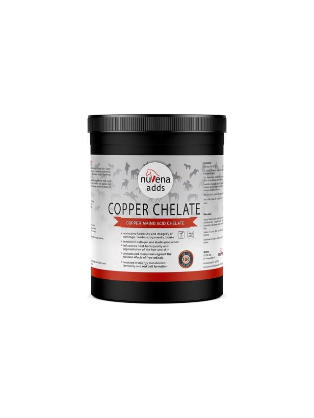 NuVena - Copper Chelate 550g - miedź dla koni, chelat aminokwasowy