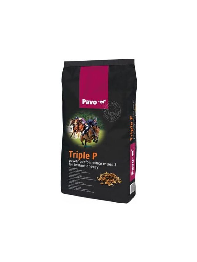 Pavo TripleP 15kg - wysokoenergetyczne musli dla koni wyczynowych