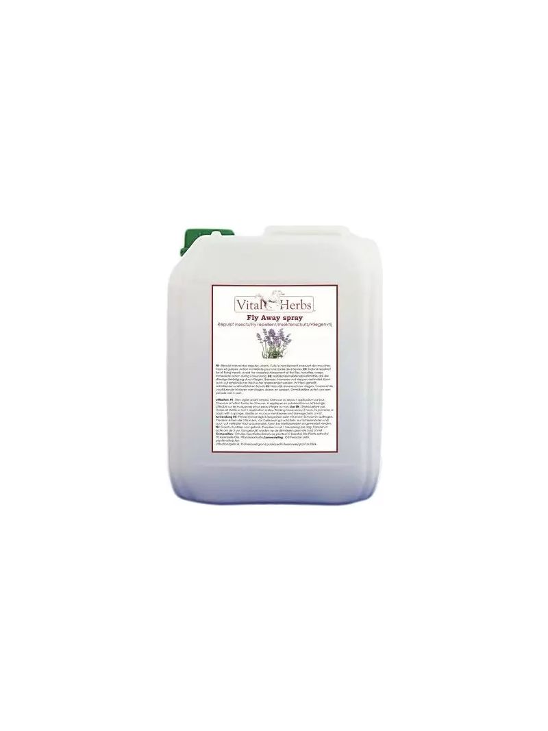 Recharge anti mouches naturel 25 l fly away spray vital herbs
