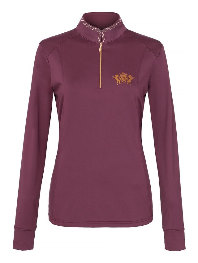 Koszulka EQ.QUEEN Mackenzie, plum S