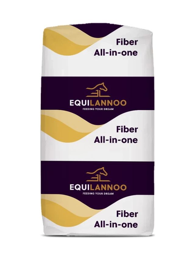 Fiber All In One 20 kg - Sieczka z traw i lucerny połączona z olejem, witaminami i minerałami
