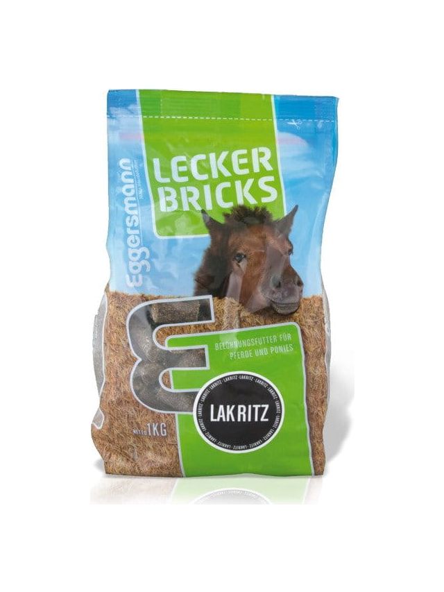 LECKER BRICKS LAKRITZ 1 KG - CUKIERKI LUKRECJOWE