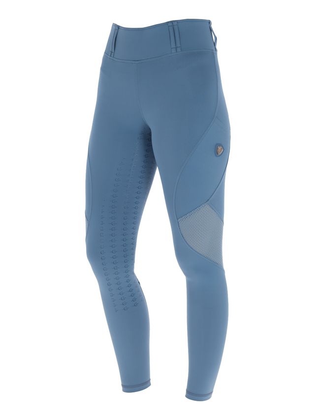 Legginsy z siateczką S/S, smoked blue r.36/38