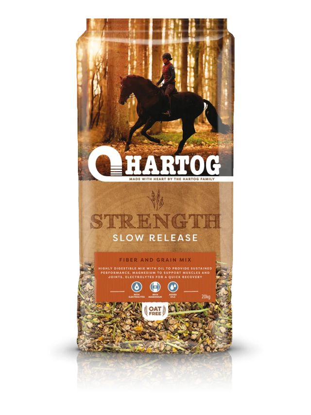 Hartog Strength 20 kg, wysokoenergetyczne musli dla koni sportowych i w intensywnym treningu