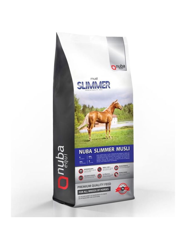 Nuba Slimmer Musli 2G koncentrat 20kg Pasza dla koni niskoenergetyczna