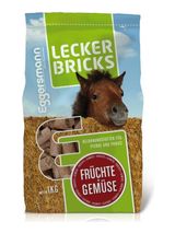 Eggersmann Lecker Bricks Fruchte/Gemuse 1kg cukierki smaczki o smaku owocowo-warzywnym