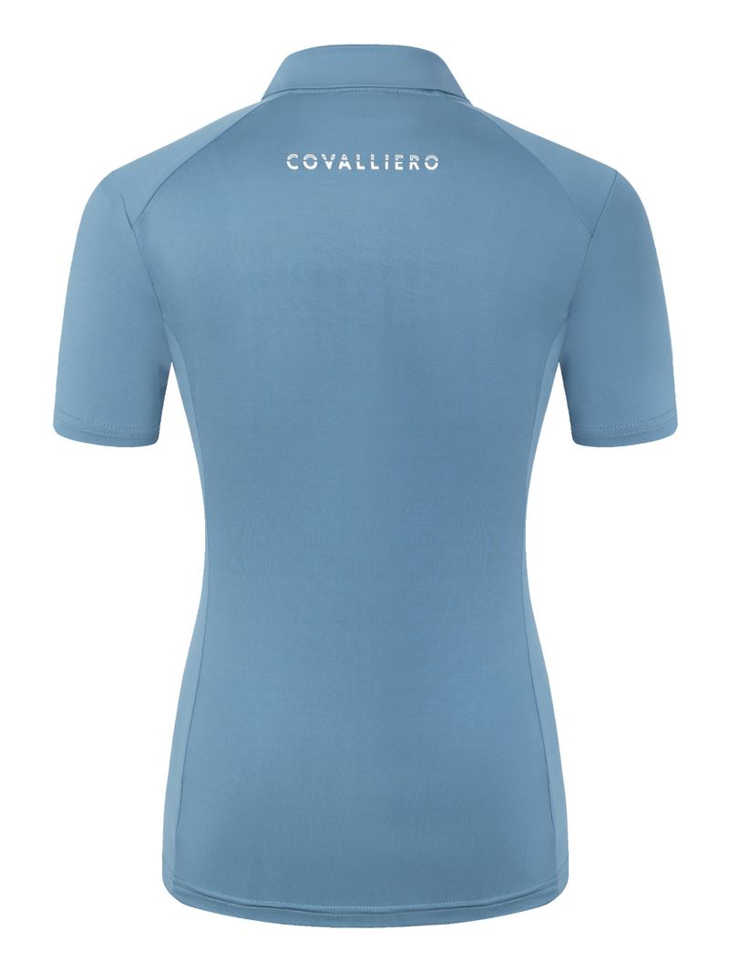 Koszulka Polo S/S, smoked blue r.XS Covalliero