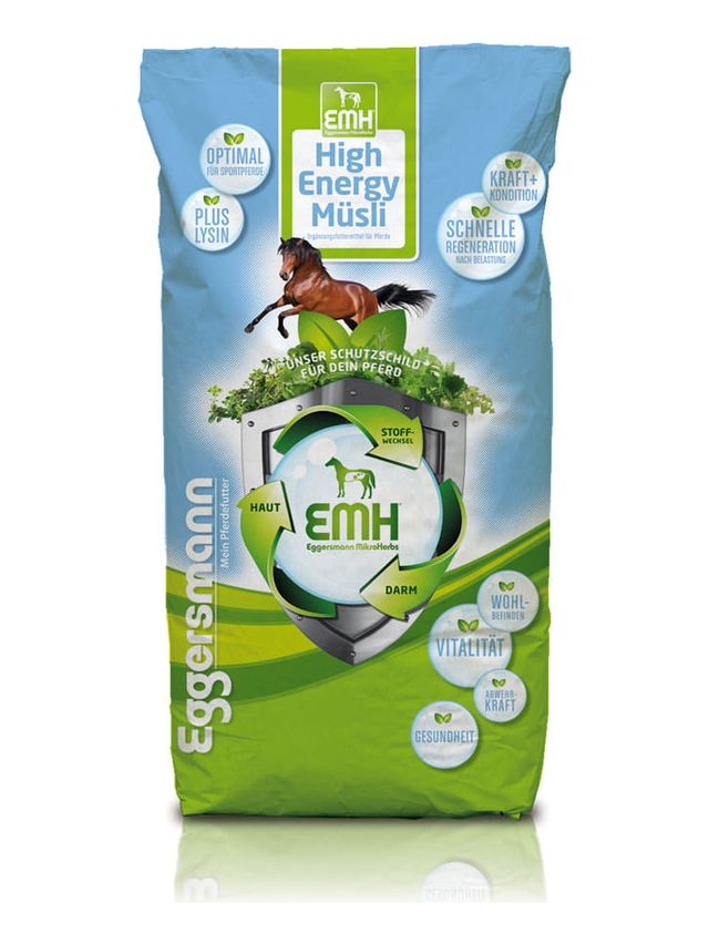 HIGH ENERGY MÜSLI 20KG - KONIE INTENSYWNIE PRACUJĄCE