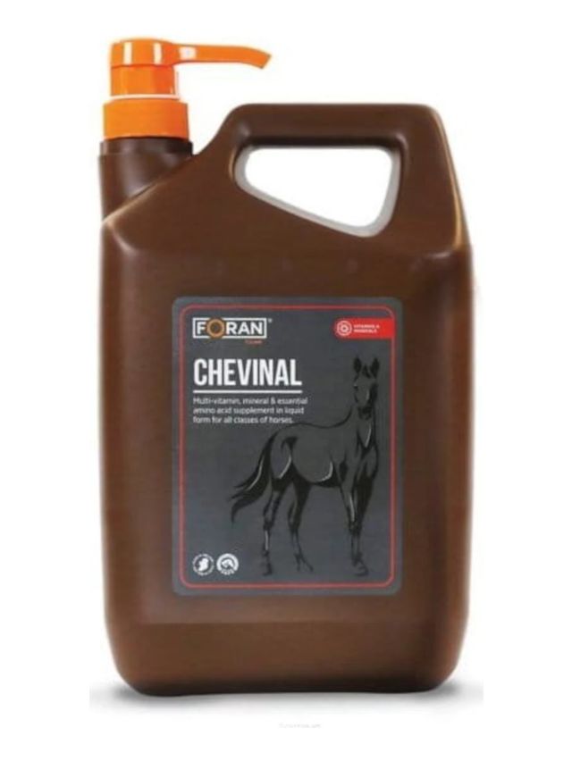 Foran Chevinal 5L - multiwitaminowy syrop z minerałami dla koni | Obiegły Equestrian