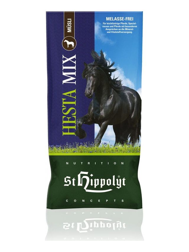 Hesta Mix Musli 20kg zmineralizowane musli dla koni barokowych