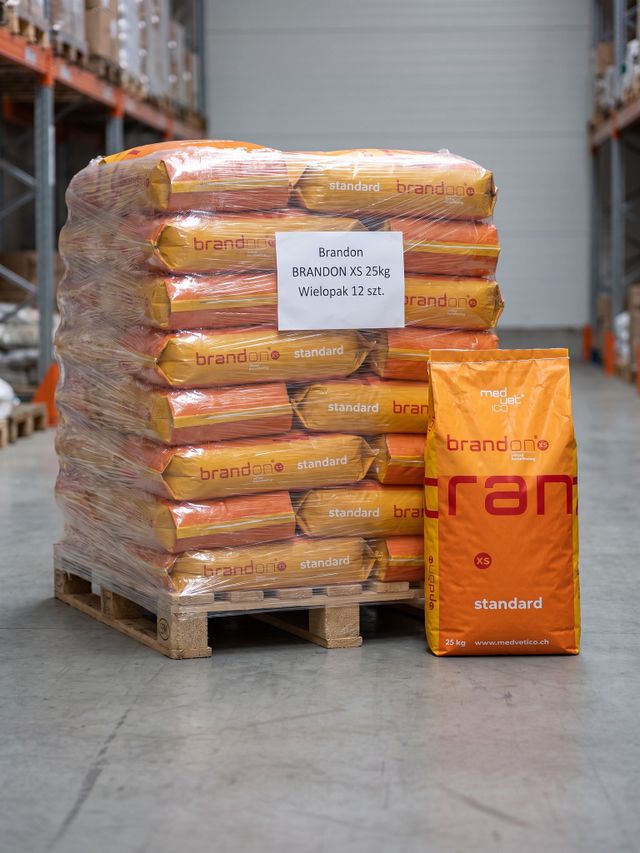 Wielopak - BRANDON XS 25kg - paleta 12 sztuk
