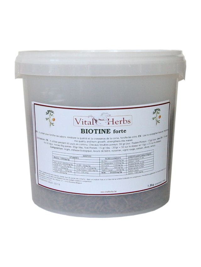 Biotine forte 1,8kg - naturalna biotyna