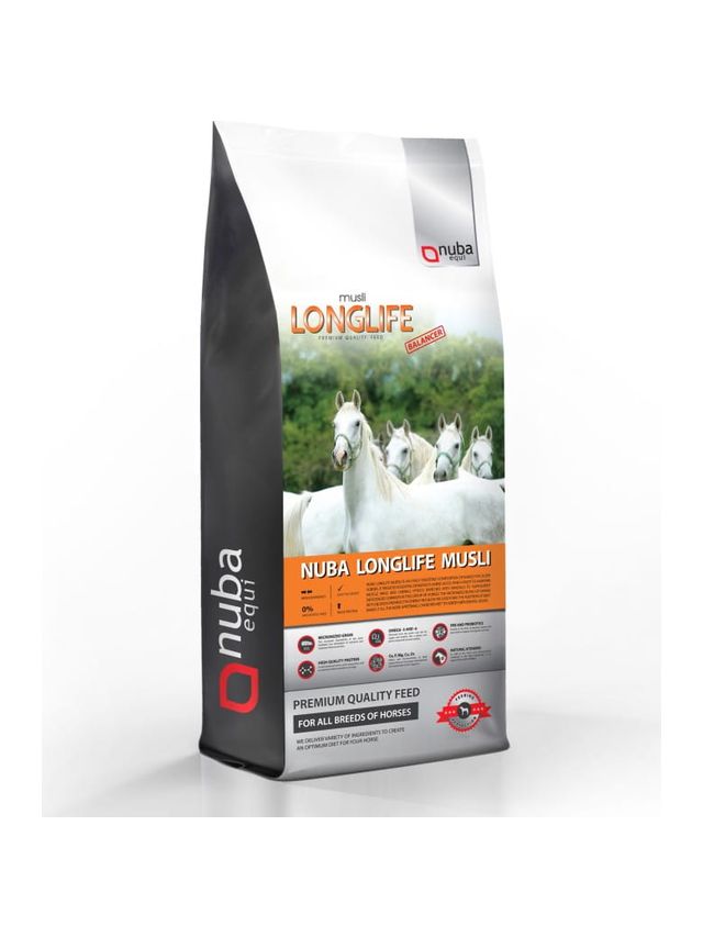 Nuba LongLife Musli Balancer 2G 20kg  Pasza dla starszych koni