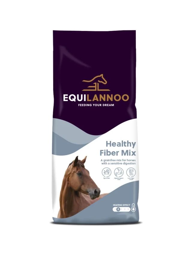 Healthy Fiber Mix 15 kg - Bezzbożowe musli dla koni wrzodowych z dodatkiem ziół