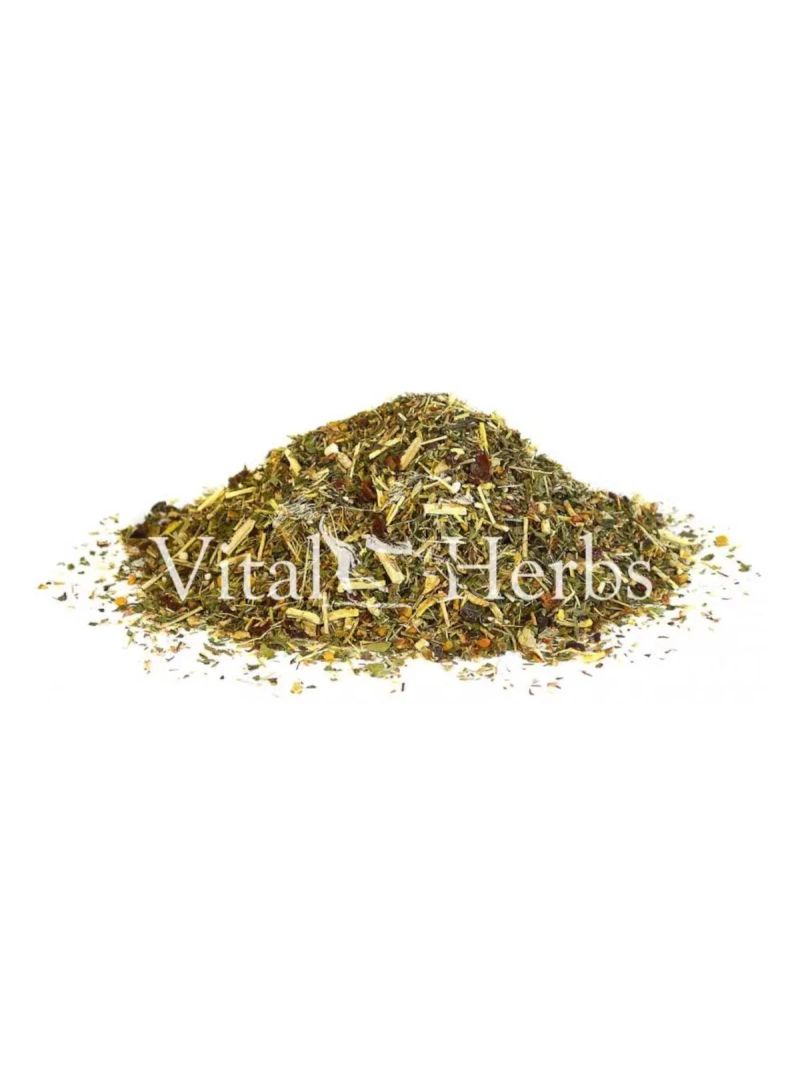 Vital Herbs Vital Immune, zbliżenie suszonej mieszanki ziół