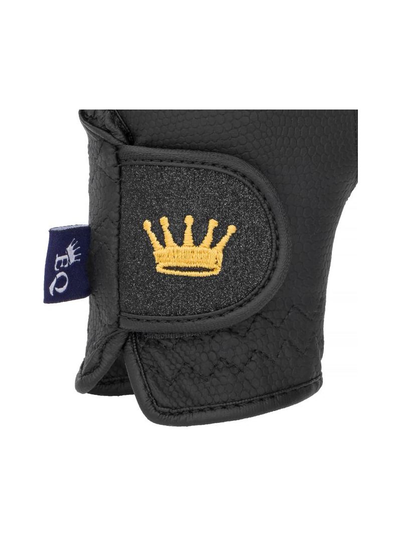 Equestrian Queen Rękawiczki EQ.QUEEN Bali czarne S – zdjęcie 4