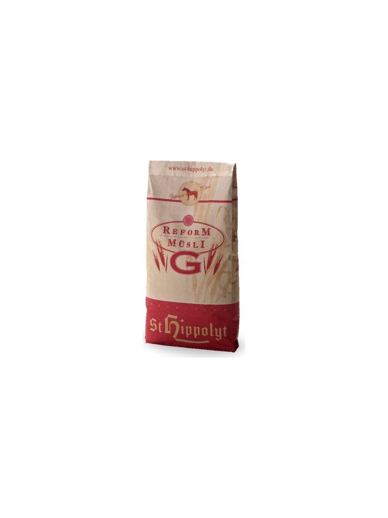 Musli dla koni nerwowych bez dodatku owsa REFORMMUSLI G 20kg - ST HIPPOLYT