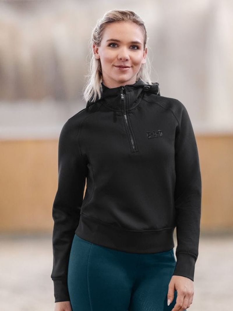 Bluza z kapturem Regensburg, petrol blue, M
