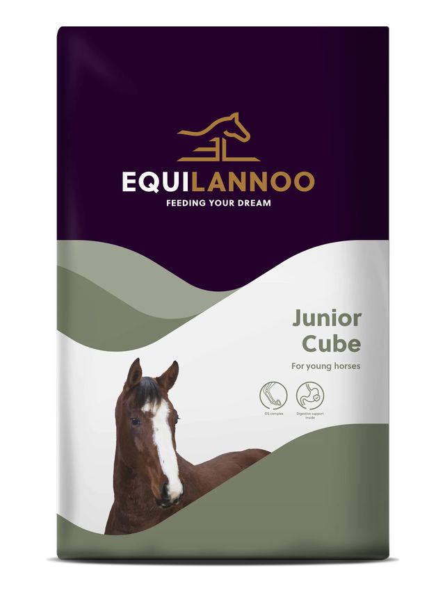 EQL Junior Cube Paardenvoer merrie veulen brok fokkerij opgroei opfok