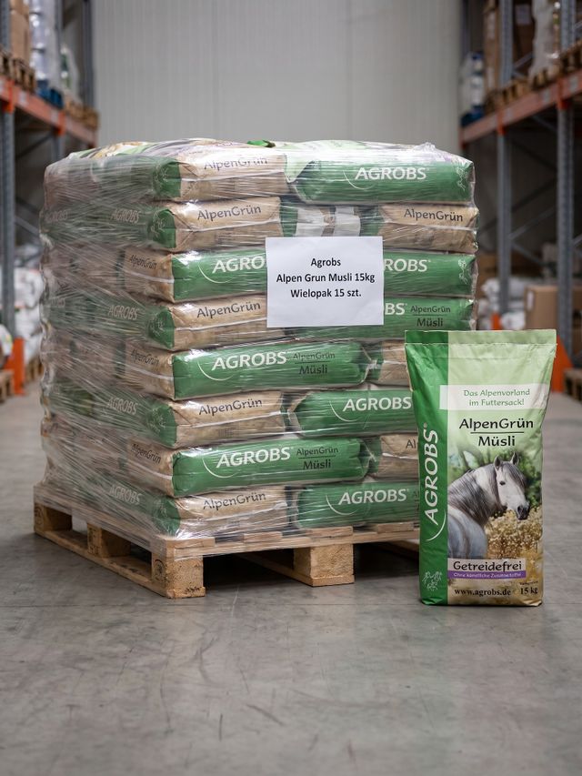 Wielopak - Alpen Grun Musli 15kg - paleta 15 sztuk