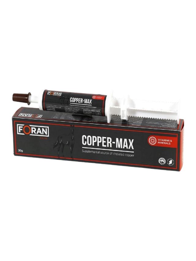 Foran Copper Max pasta 50g - chelat miedzi i cynk dla koni