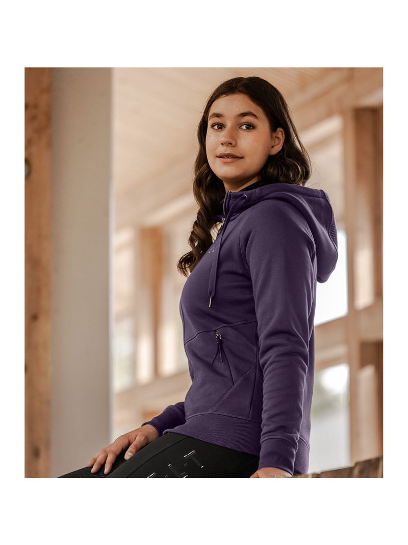 Bluza z kapturem Orlando - fiolet XS