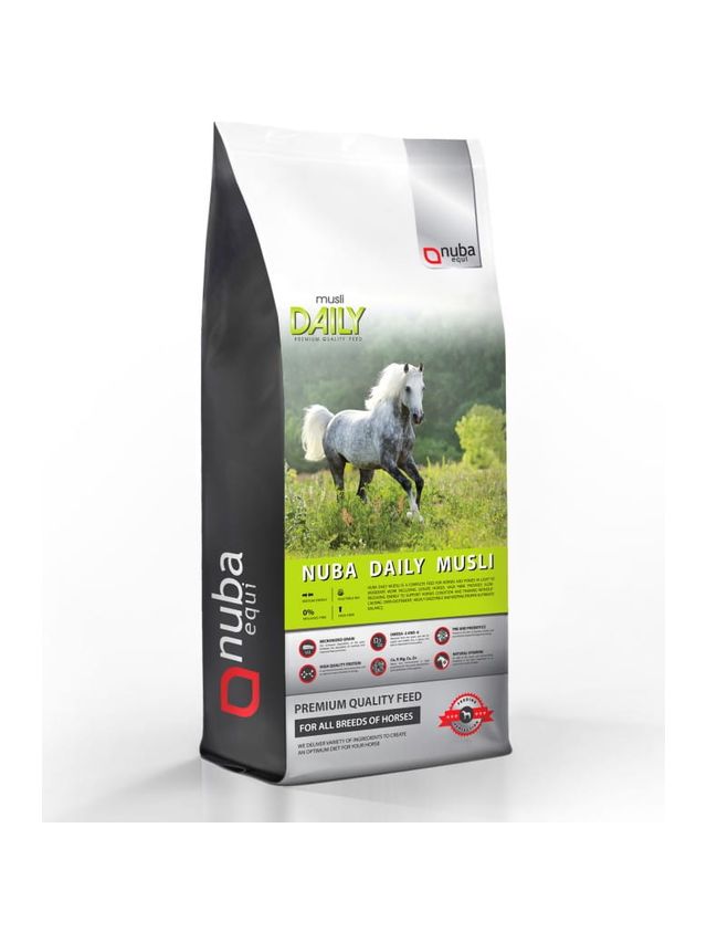 Nuba Daily Musli 2G 20kg musli dla koni pracujących
