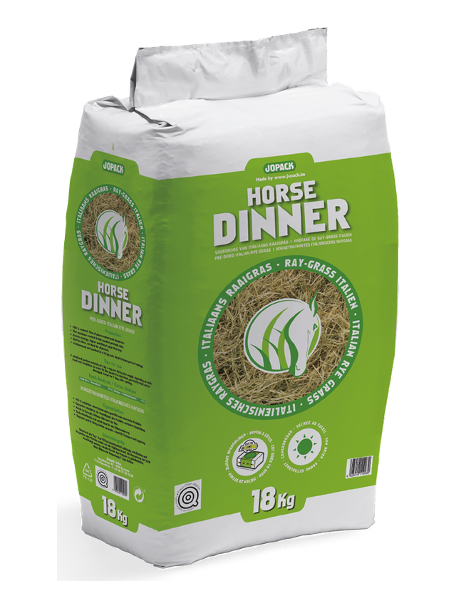 Jopack Horse Dinner – sianokiszonka premium dla koni, bezpyłowa