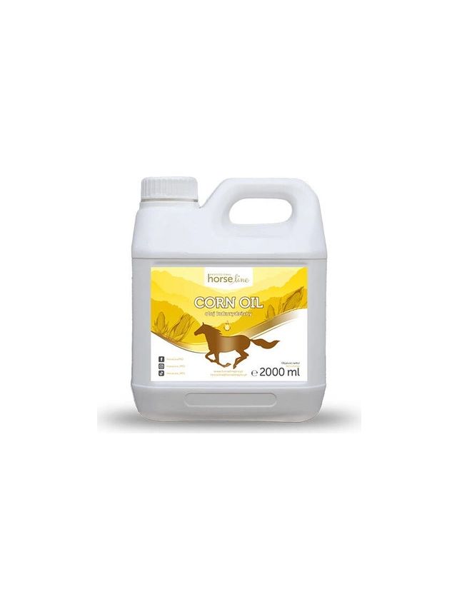 Pol pl HorseLinePRO Corn Oil olej kukurydziany 2000ml 11101