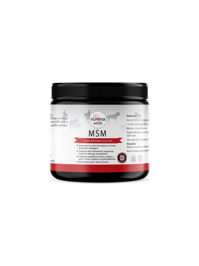 NuVena - MSM 350g - Siarka organiczna dla koni