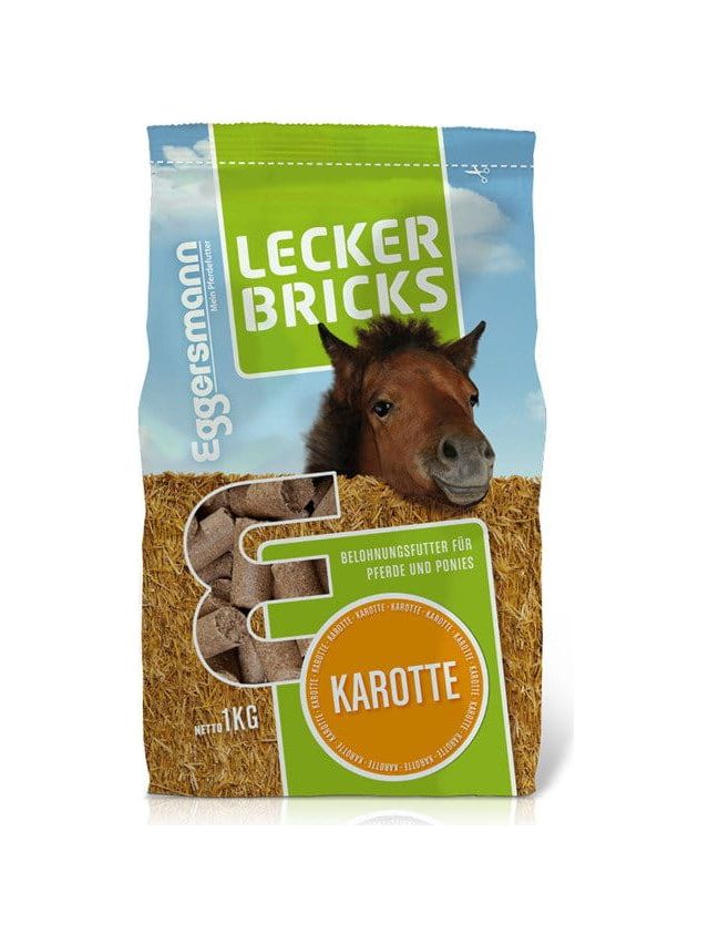 LECKER BRICKS KAROTTE 1KG - CUKIERKI MARCHEWKOWE