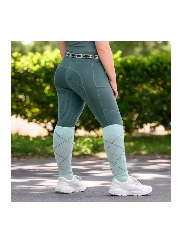 Chaussettes equitation argyle elt