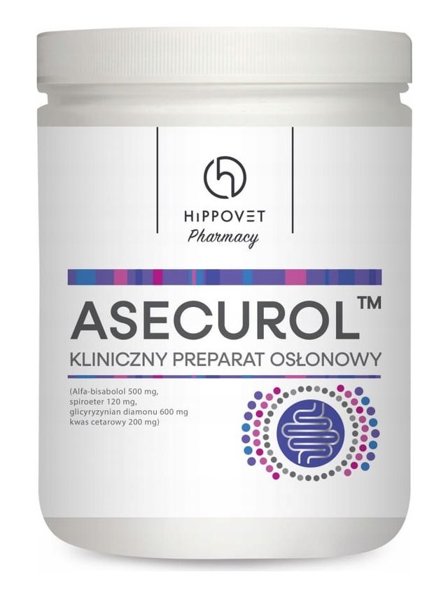 Prod hippovet Preparat oslonowy dla koni Asecurol na wrzody 1kg