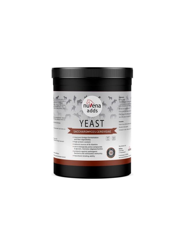 NuVena - Yeast 1300g - Drożdże dla koni