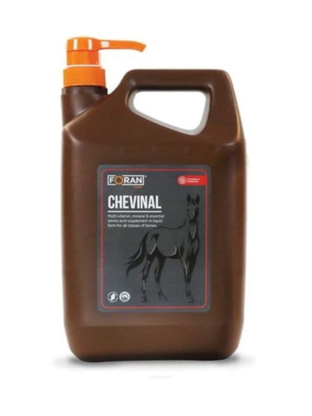 Foran Chevinal 5L - multiwitaminowy syrop z minerałami dla koni | Obiegły Equestrian