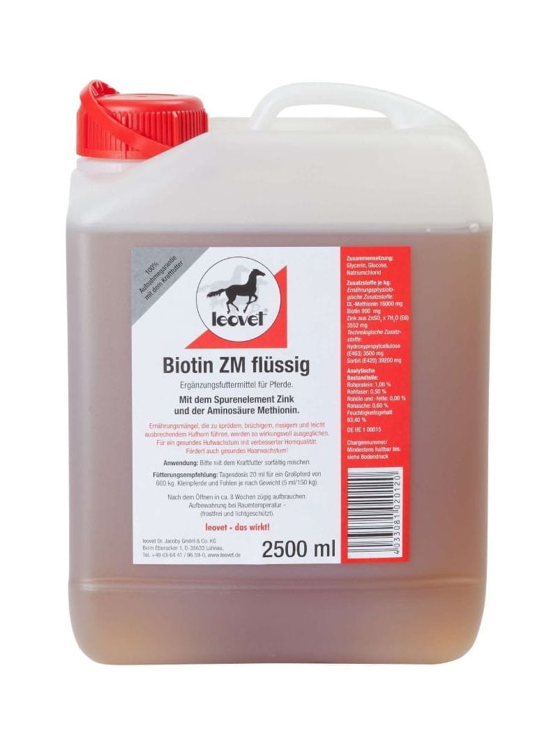 LEOVET BIOTIN ZM - BIOTYNA Z CYNKIEM W SYROPIE