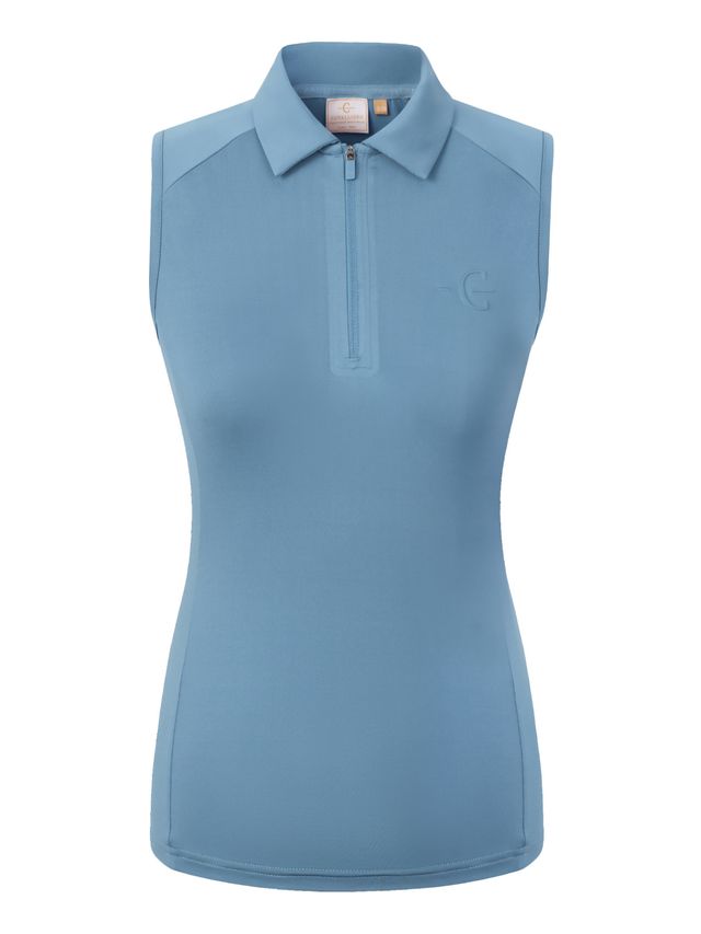 Top S/S smoked blue r.S Covalliero