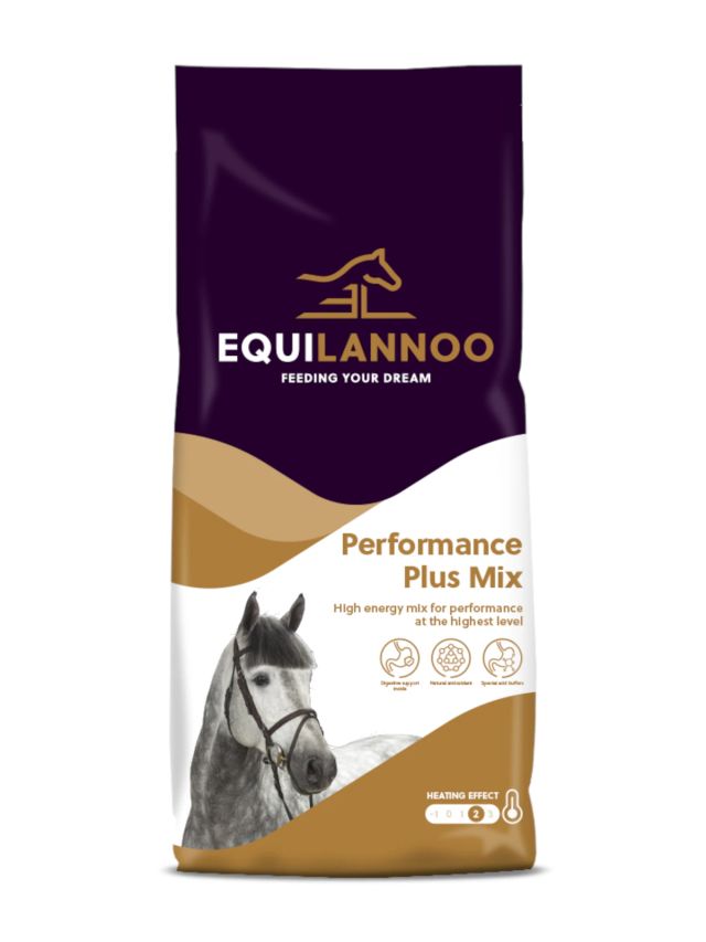 Equilannoo Performance Plus Mix 20kg, wysokoenergetyczne musli z owsem i Linamix dla koni sportowych